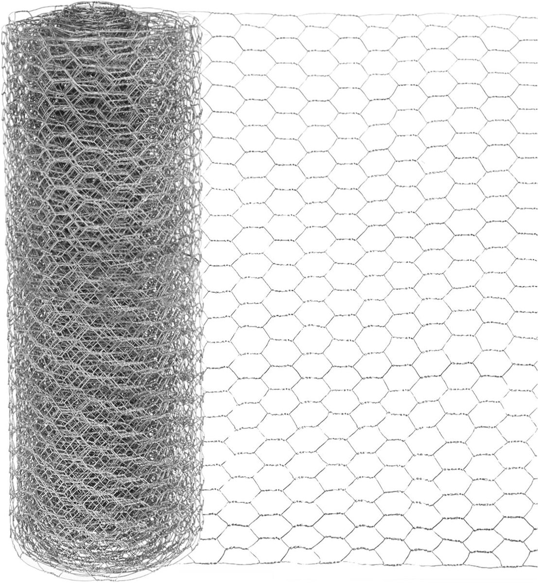 Kippengaas voor Bloemstukken en Tuinprojecten, 14 x 316 Inch Gegalvaniseerd Ijzer, PVC Gecoat voor Ambachten en Pluimvee