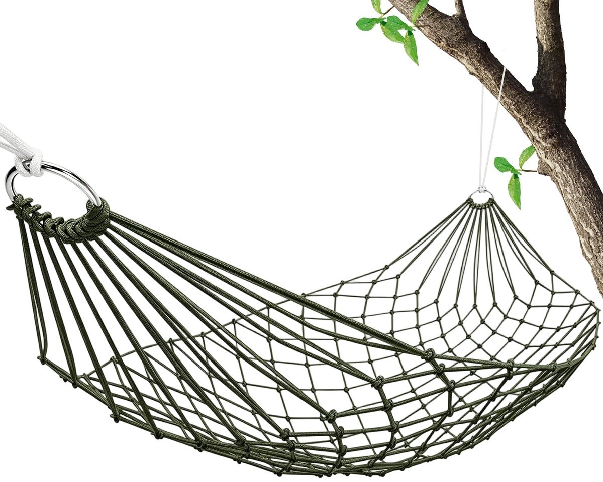 Omgoods - Nylon Hangmat voor Buiten, Lichtgewicht en Draagbaar
