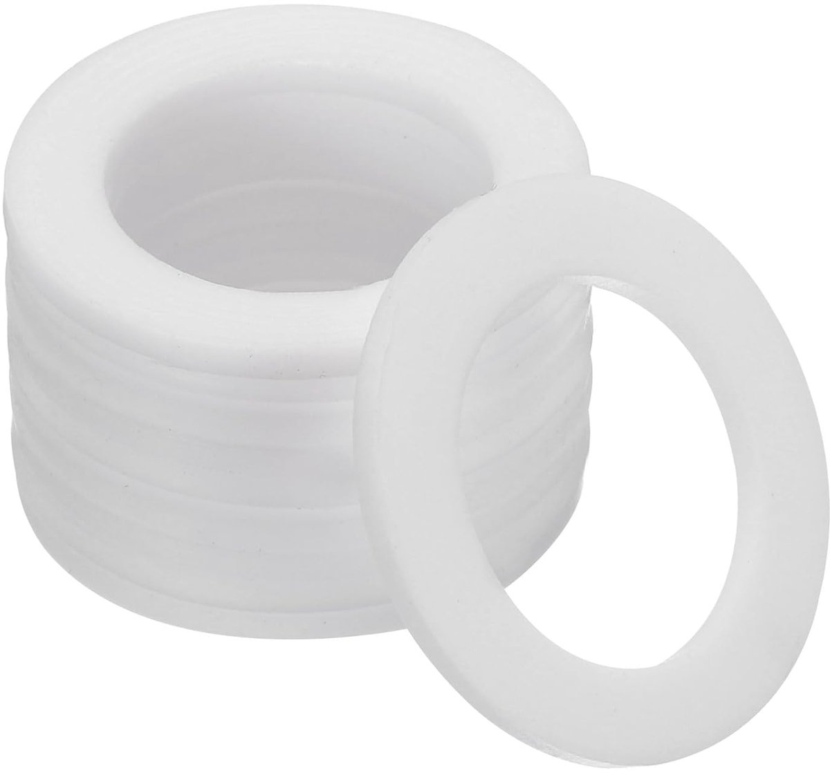 Sluitringen, 100 stuks, 30 mm, OD, 20 mm ID, 2 mm dik, PTFE-afdichtringen, flensafdichting, afdichting voor waterslang