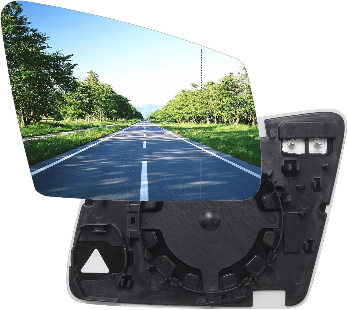 Vervanging voor Mercedes-Benz A B C E S klasse CLA GL GLA CLS GLK, W176 W246 W204 W212 W221 S212 S204 Verwarmd spiegelglas vervangt 2128102521 (rechts)