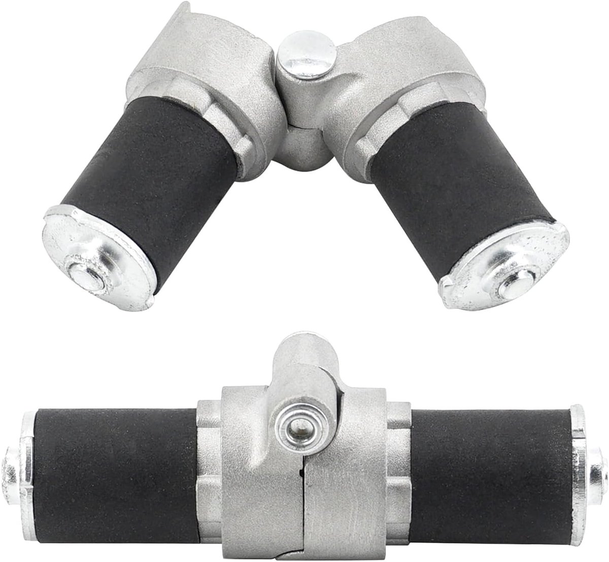 (2 stuks) Aluminium Pijp Connector Buis Scharnier Pijpfittingen Buis Vouwen Swivel Connector Voor Europese Standaard Aluminium Extrusie Profiel