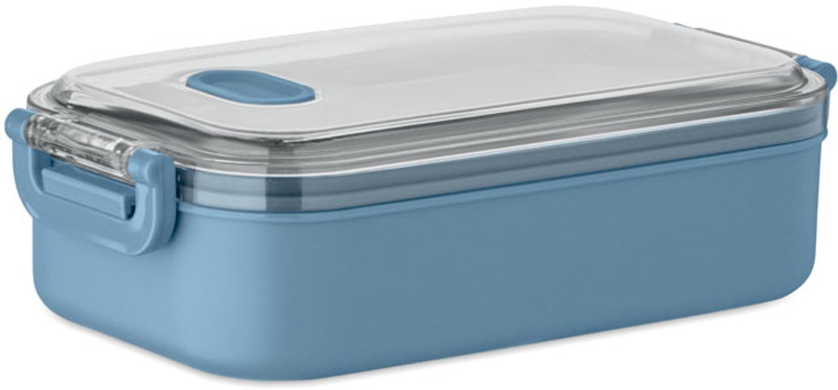 Lunchbox van PP met een extra binnenlaag van gerecycled roestvrij staal Petrol