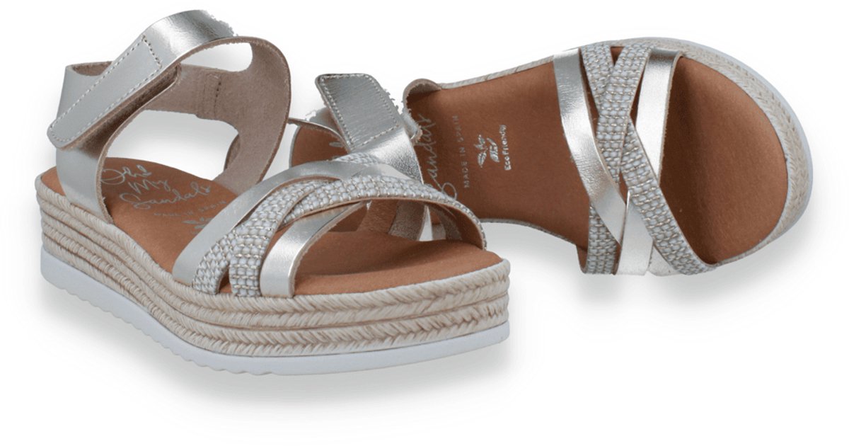 Oh! My Sandals Meisjes Sandaal | Goud | Maat: 38