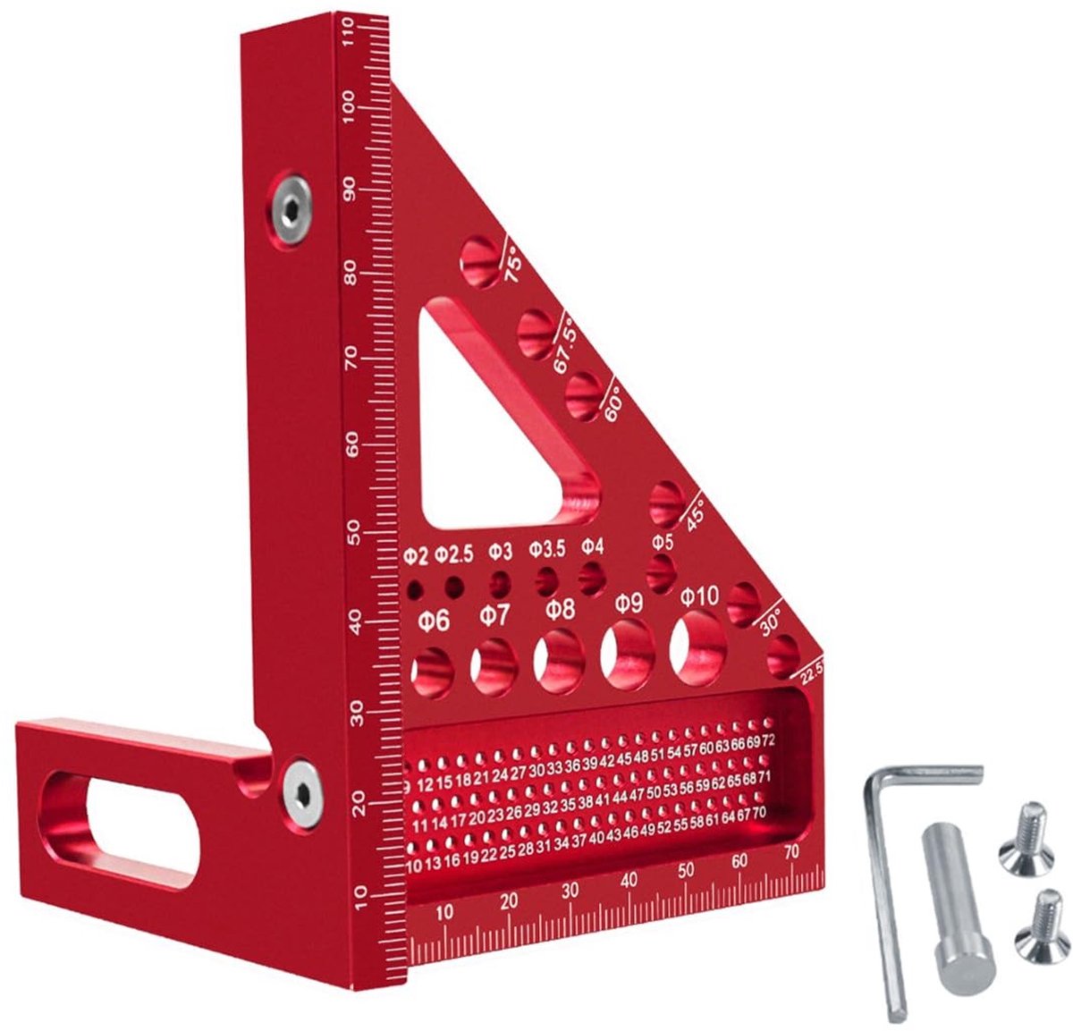 Dailygoods - 3D Speed Square met Positioneringshulpmiddel