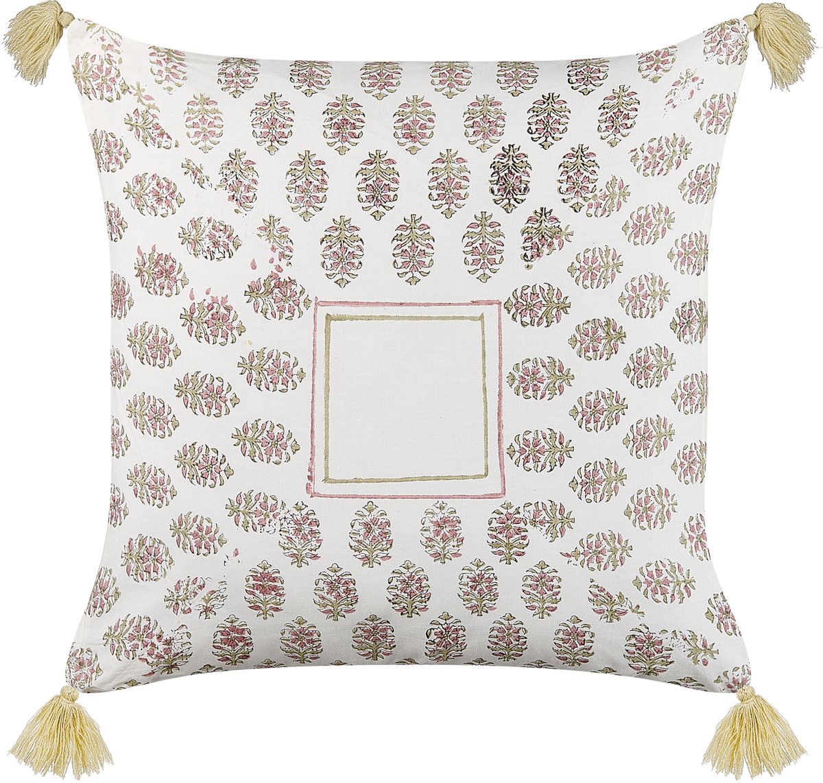 Beliani SETOSA - Sierkussen - Multicolor - 45 x 45 cm - Katoen Meerkleurig
