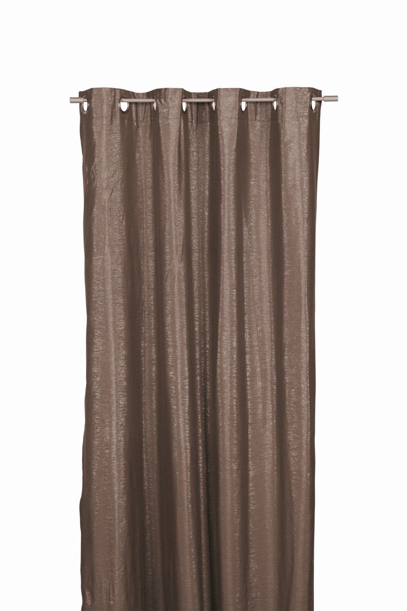 Sparkle gordijn taupe 140x260cm (8 rings)