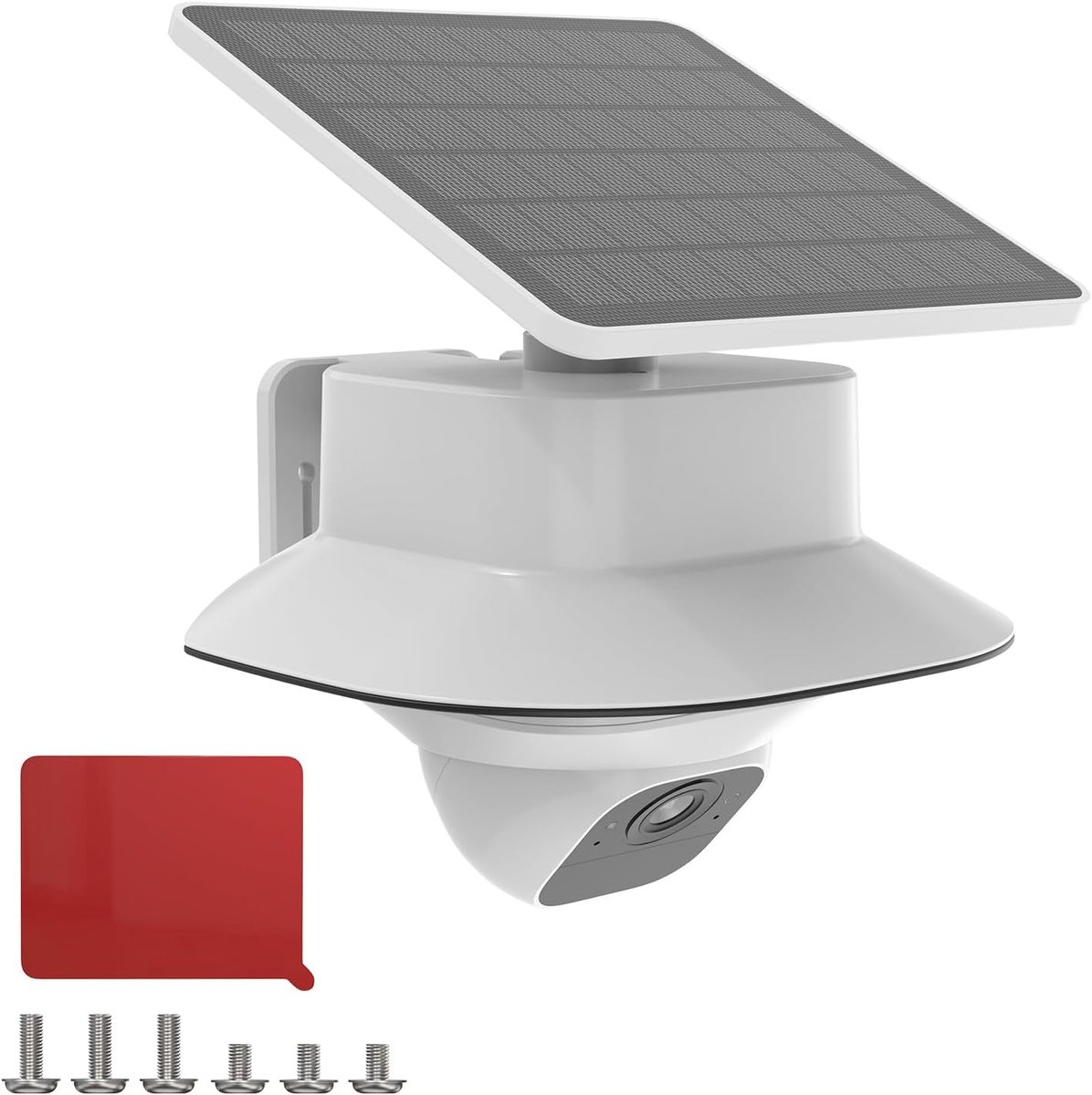 SnelShoppen - Buiten Camera Bescherming - Zon en Regen Beschermhoes voor Eufy SoloCam E30/E42 en 4G LTE Cam S330 - Weerbestendig, Duurzaam, Zwart, Voo