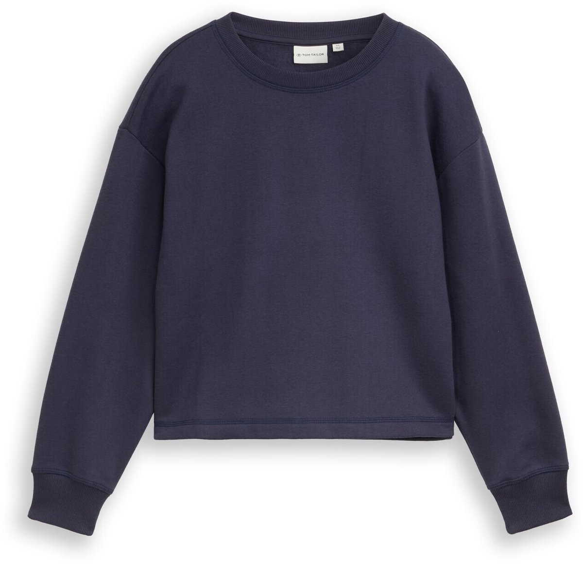 Tom Tailor - Sweatshirt met opschrift - Maat 176 - Parisien Night Blue