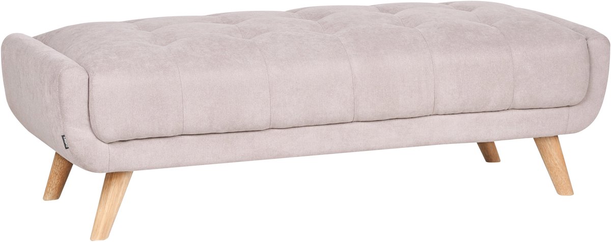 HABO - Ottomaan - Beige - Polyester