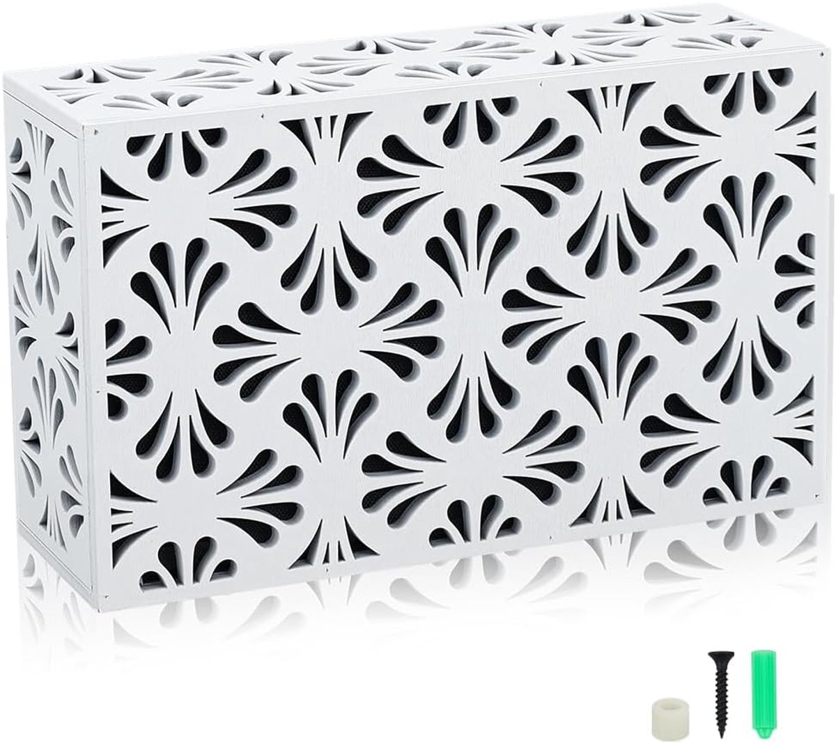 SnelShoppen - Aesthetic Houten Deurbellen Cover Box voor Binnen en Buiten, Universele Pasvorm, Eenvoudig te Installeren, Decoratieve Deurbellenkast 23