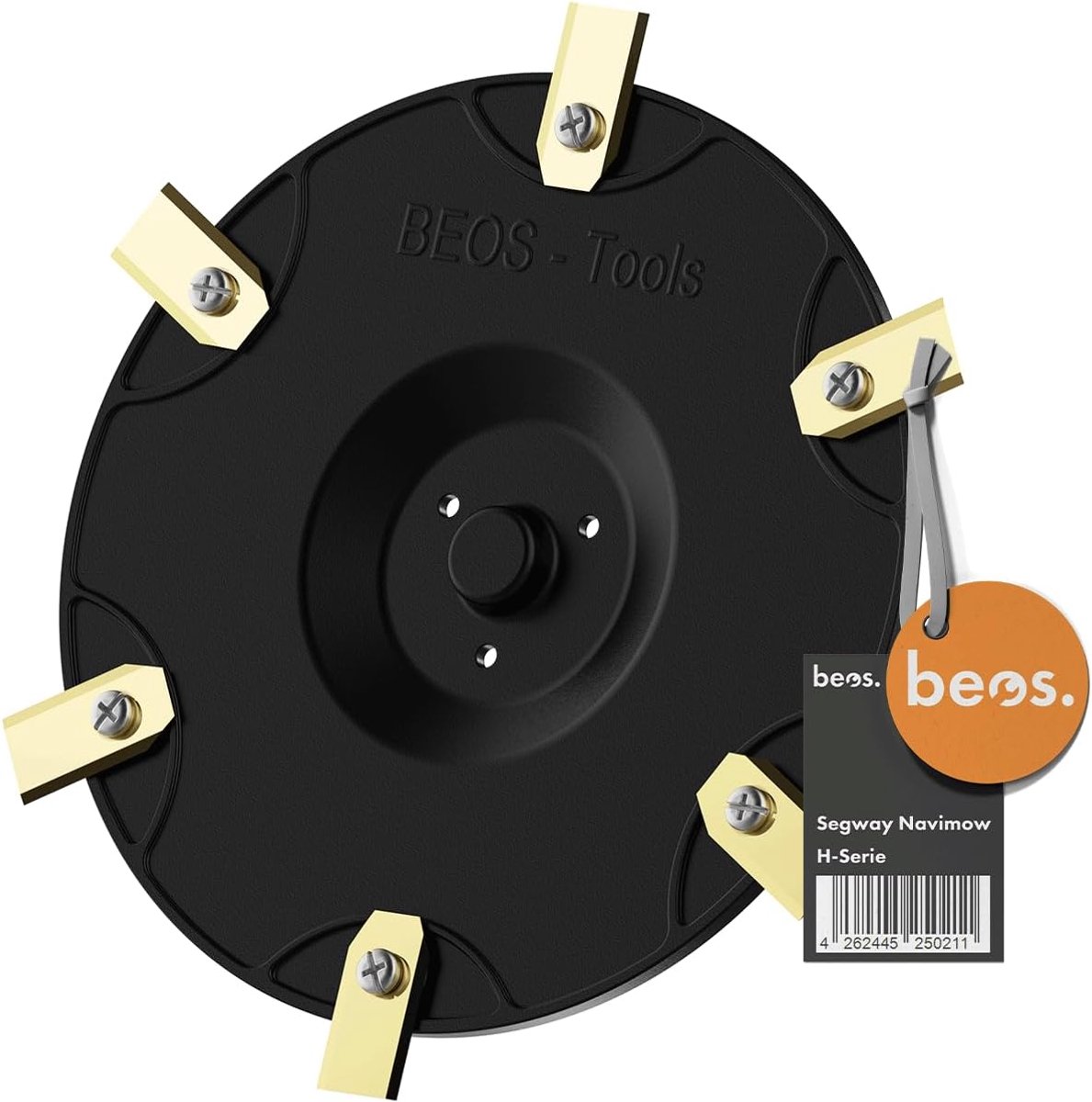 SnelShoppen - Premium Robotmaaiers Snijschijf - 6-voudige Bladen - Fiberglass Versterkt - Ø 184 mm - Compatibel met H500 H800 H1500 H3000 - Tuinaccess