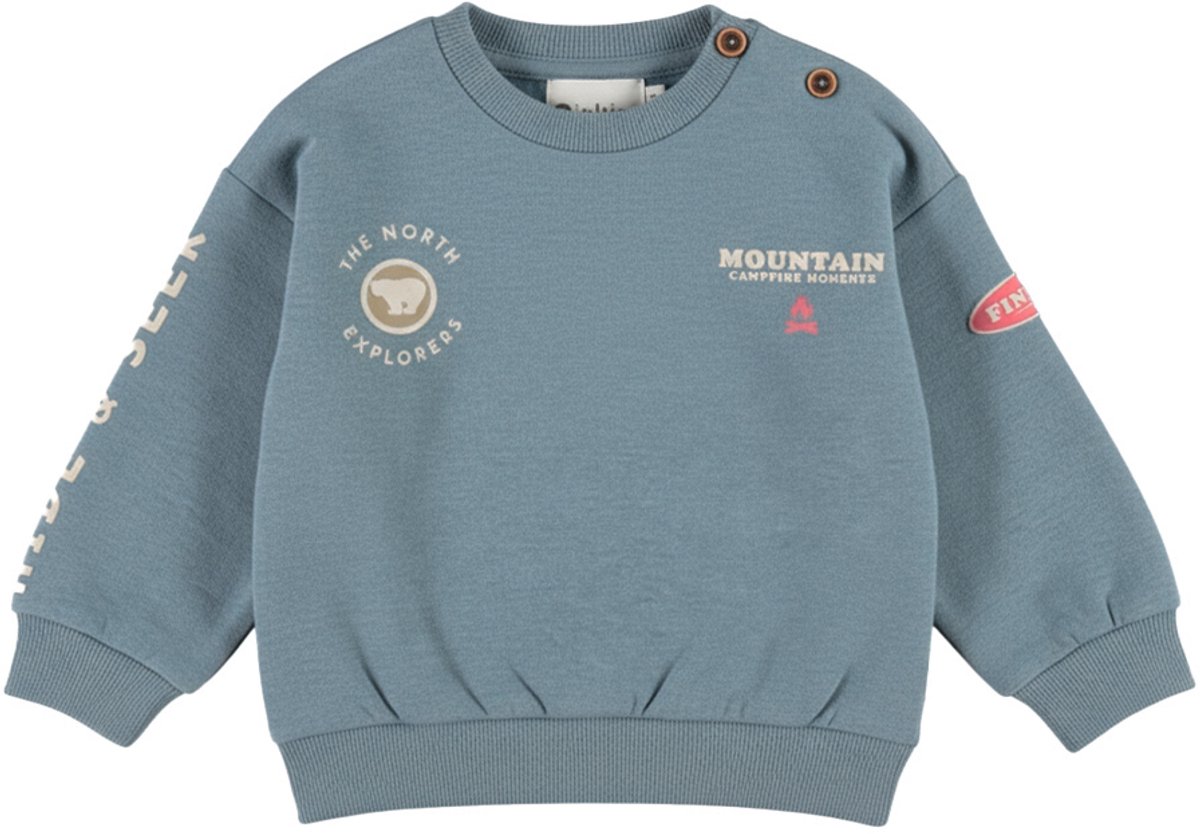 Dirkje Jongens Trui - Ocean mist