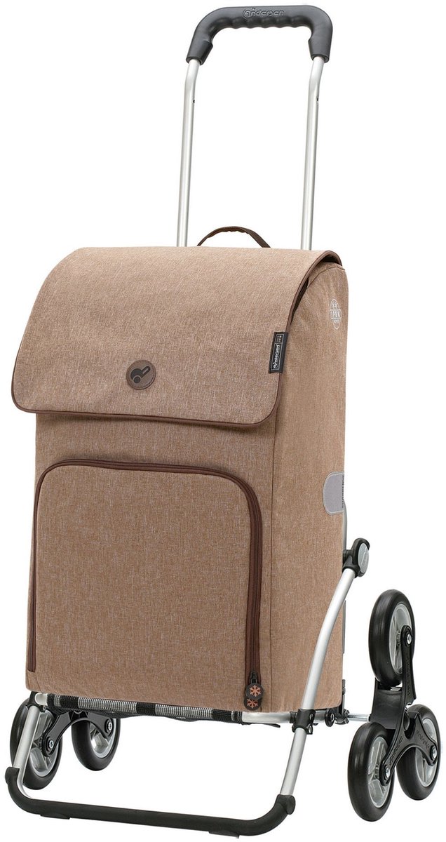 Andersen Shopper Treppensteiger Royal Shopper Ipek Maxi Winkelwagen 58 cm - 40 L - sand