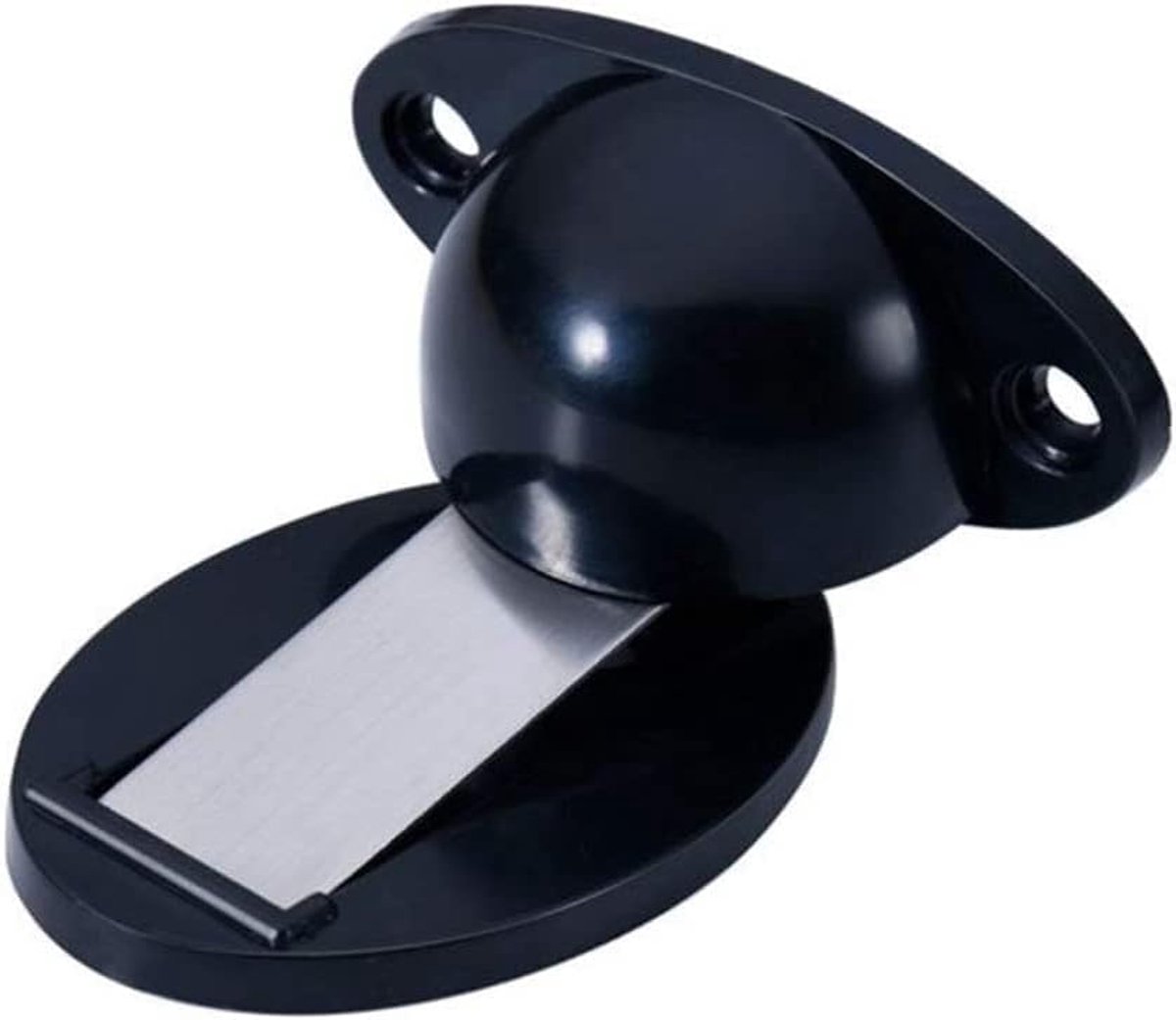 Zelfklevende Deurstopper - Dempende Buffer Deurwig - Deuren Dempen - Verborgen Deurhouder - 1 Gram - Zwart