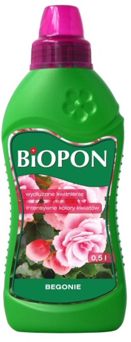 Biopon Serie - Minerale Meststof voor Begonia's - 0,5L - Bevordert Groei en Bloei