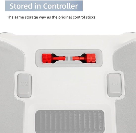 Rocker Joysticks - Stuurknoppen - Afstandsbediening - Verbeterde Grip - 2 Stuks - Goud — afbeelding 2