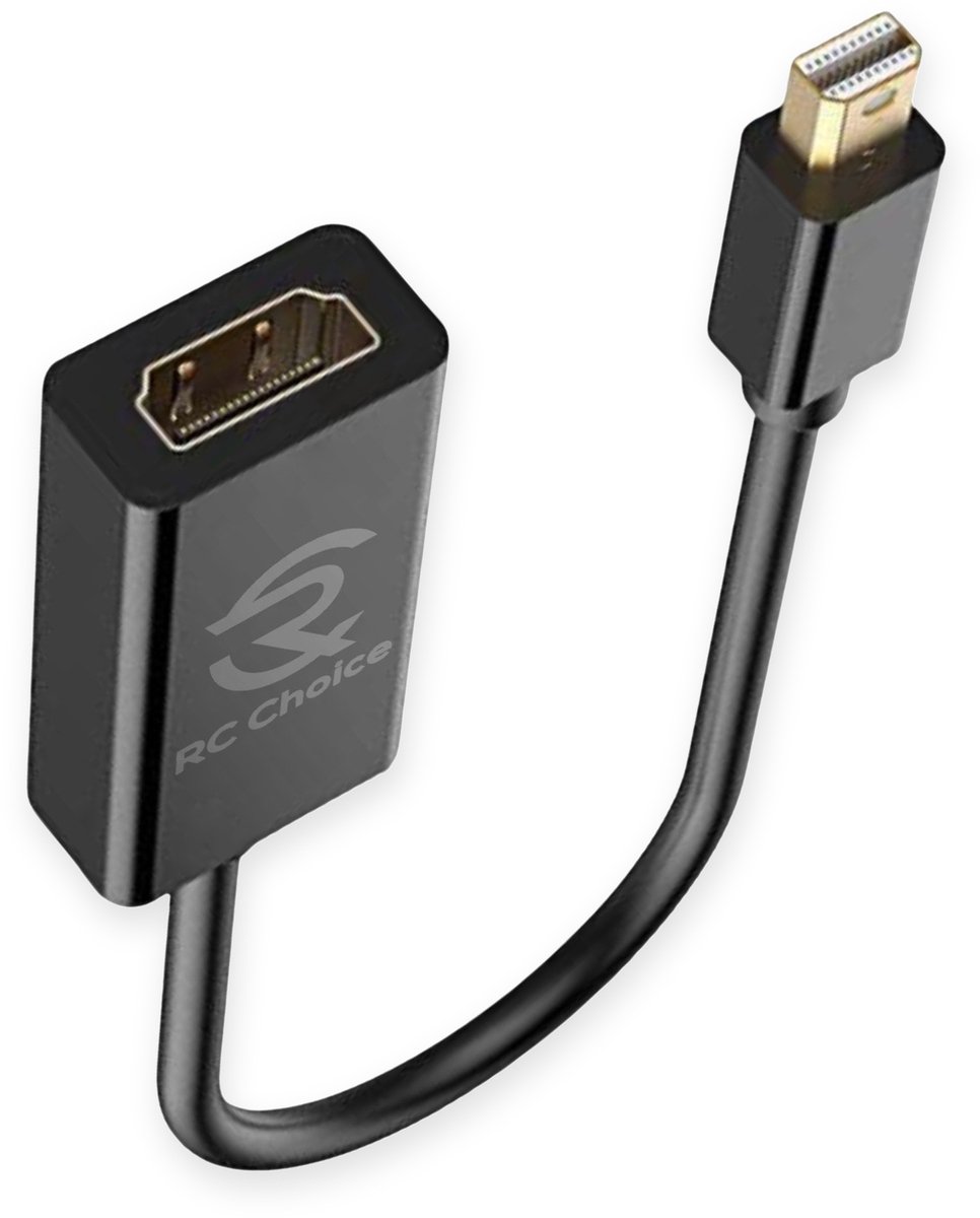 Mini DisplayPort naar HDMI Adapter Kabel - 4K 30Hz - Mini DP Male naar HDMI Female