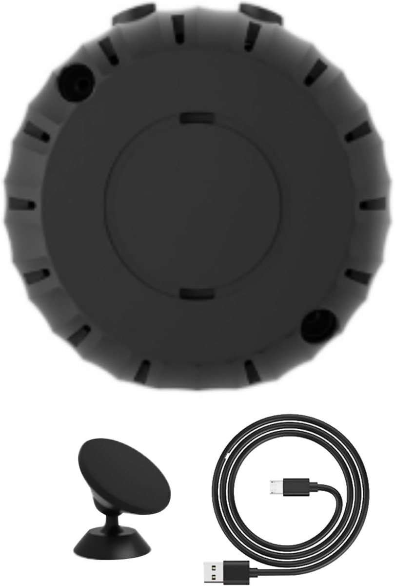 Mini Beveiligingscamera - HD WiFi Camera - Thuis Bewaken - Bewegingsdetectie - 3 cm - Zwart
