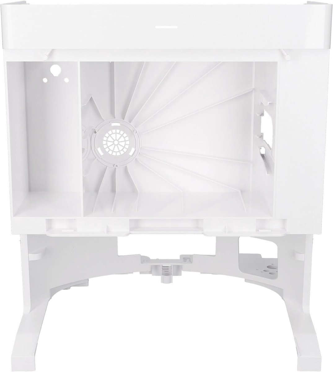 Middelgroot frame - Reserveonderdeel robot - Stofzuiger onderhoud - Specifieke pasvorm - 387 millimeter lengte - Wit
