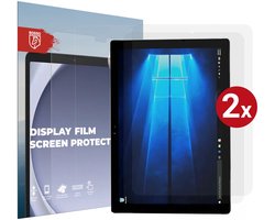 Rosso Tablet Screen Protector Geschikt voor Microsoft Surface Pro 4 | TPU Display Folie | Ultra Clear | Case Friendly | Duo Pack Beschermfolie | 2-Pack