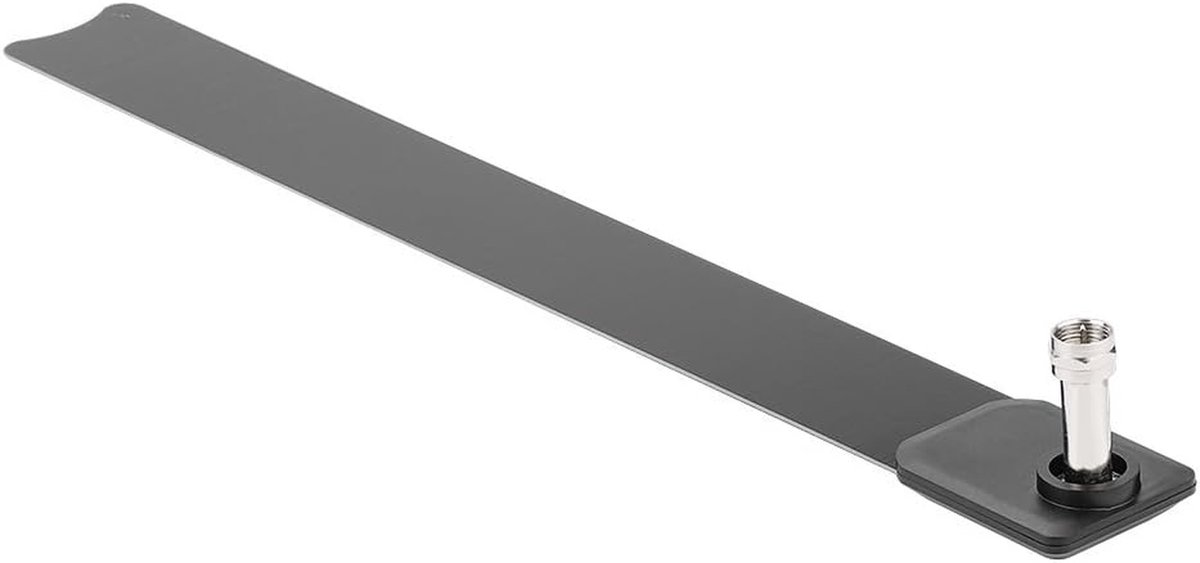 Digitale TV Antenne - Binnen Antenne - Gratis TV Kijken - Ontvang 100+ Zenders - 1080p HD - Zwart