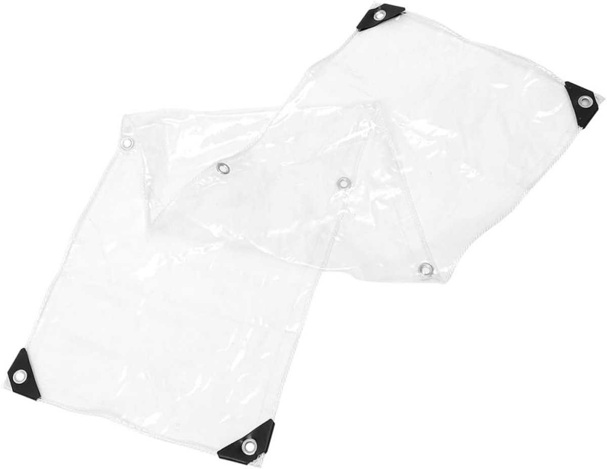 Kampeerzeil - Tentzeil Luifel - Buiten Beschermen - Waterdicht En Regenbestendig - 100x100cm - Transparant