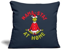 The Grinch Meditatie Nama-Stay At Home Sierkussenhoes, 45 x 45 cm
