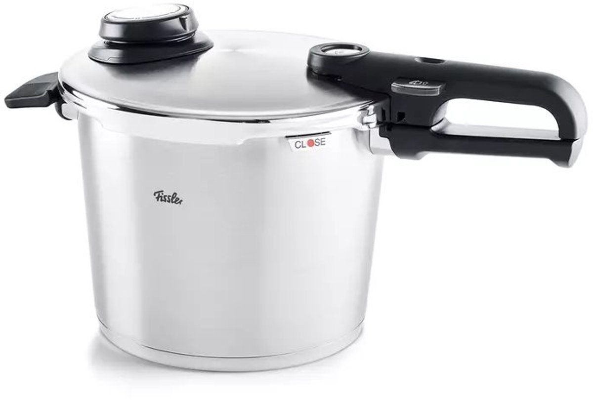 Bol.com Fissler Vitavit Premium Snelkookpan met Inzet, 6L aanbieding