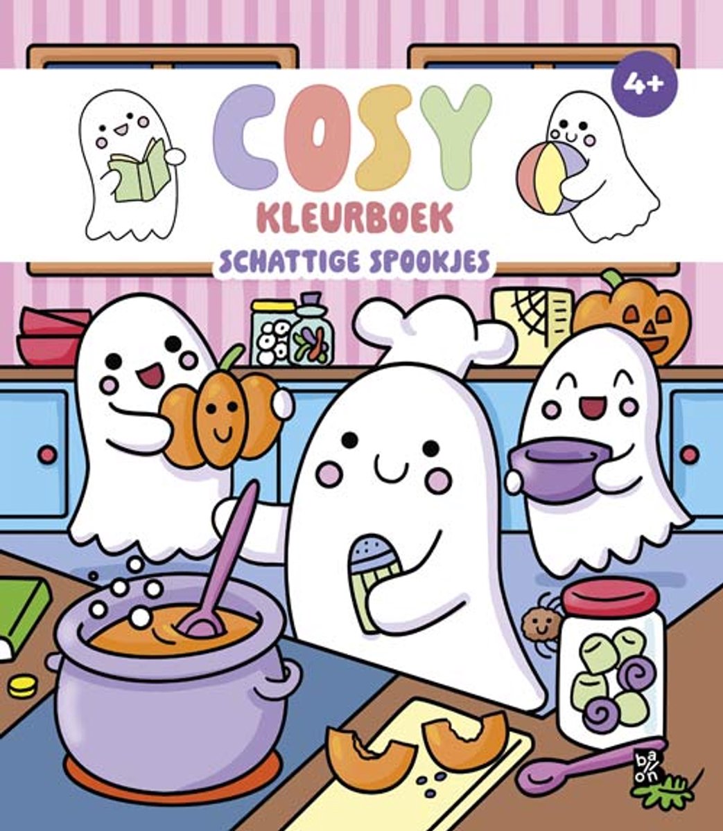 Cosy Kleurboek, Schattige Spookjes