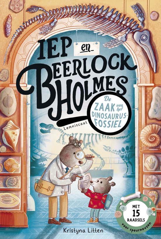 Iep en Beerlock Holmes. De zaak van het dinosaurusfossiel - cover