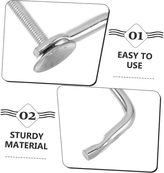 Pastamachine Klemmen - Noodle Maker Clips - Zelf Pasta Maken - Universele Pasvorm - 2 Stuks - Rood — afbeelding 5