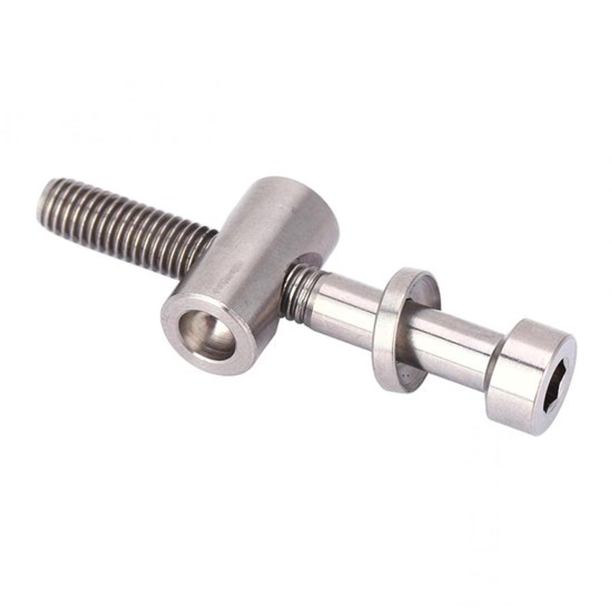 Schroefset zadelpen legering plus Allecto bout moer
