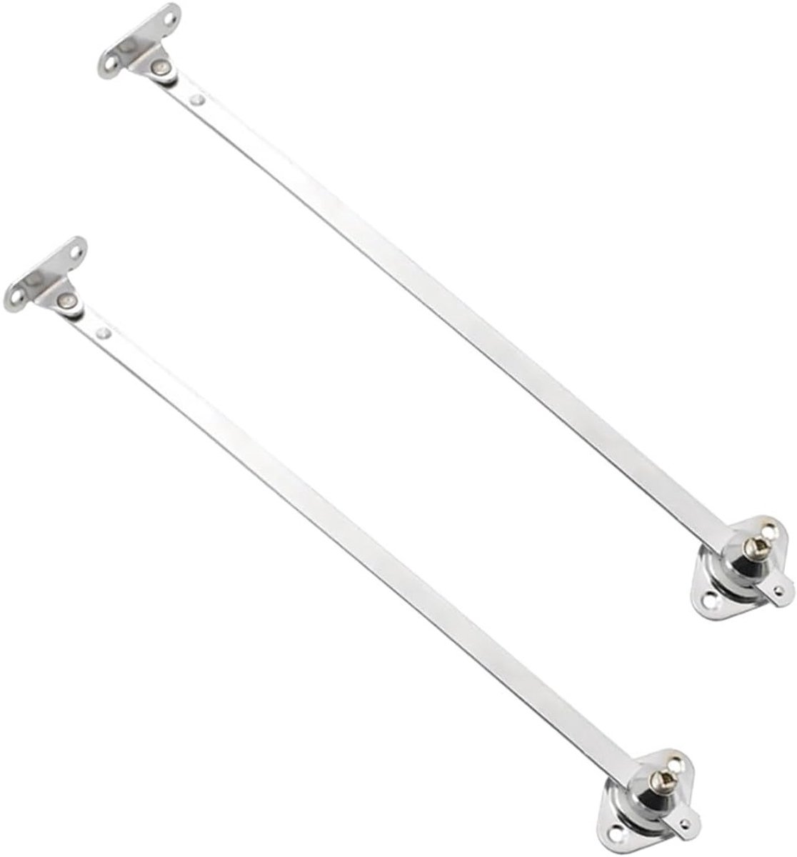 Vouwscharnieren voor Kastdeuren en Luiken, Ondersteuningsscharnieren voor Meubels, 2 Stuks van 25.4 cm, Ideaal voor Kasten en Opbergmeubels