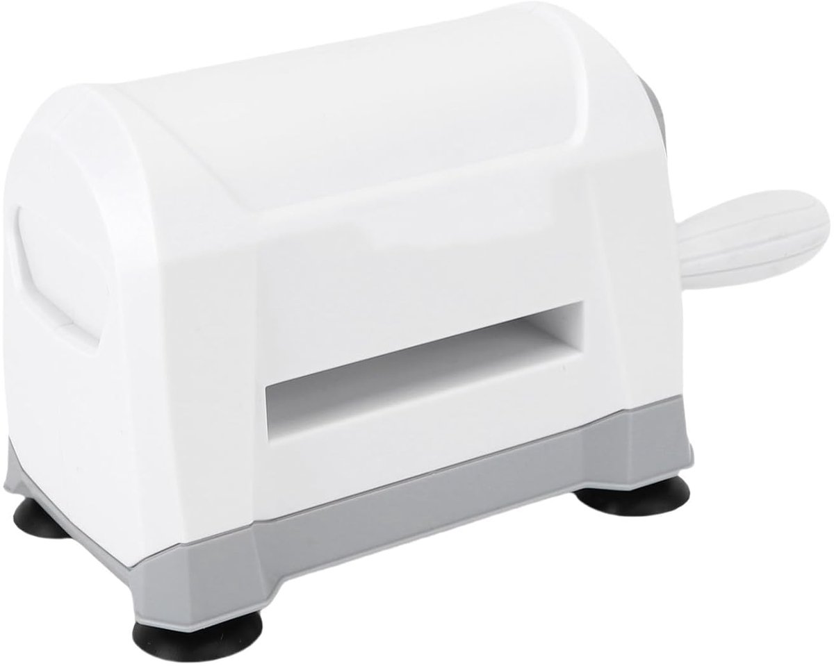 Handmatige Stansmachine - Papier Snijder - Kaarten Maken - Handslinger Ontwerp - 7.5 cm Papier - Wit
