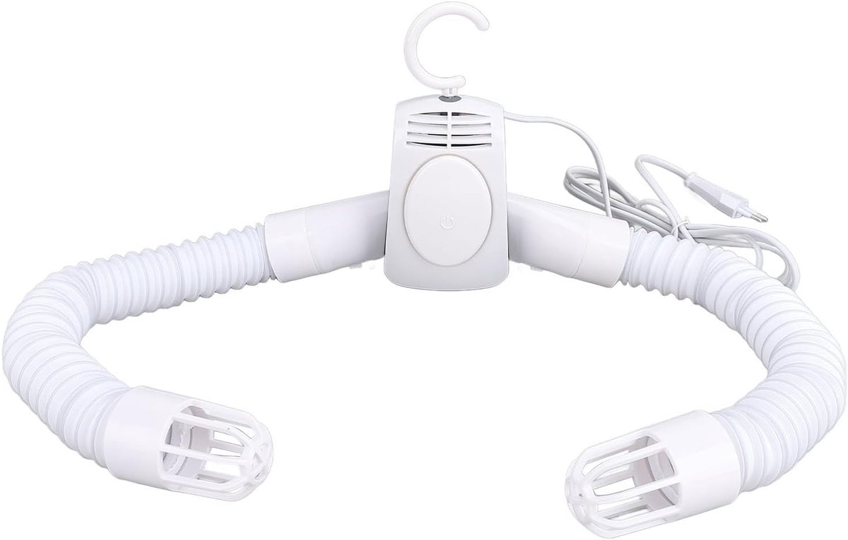 Elektrisch Kledingrek Draagbare Droger Snel Kleding Drogen Multifunctioneel Ontwerp 42 cm Wit