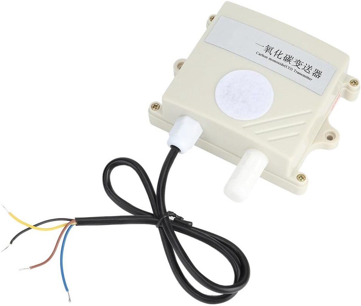 CO Gas Sensor - Luchtkwaliteit Monitor - Omgeving Bewaken - Hoge Nauwkeurigheid - 0-1000ppm - Wit