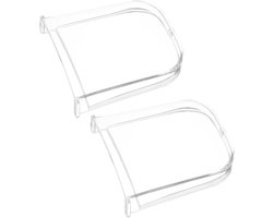 Wateropvangbakjes Snelkookpan - Condensbakjes - Kookgerei Schoonhouden - Druppelvrije Condensopvang - 2 Stuks - Transparant