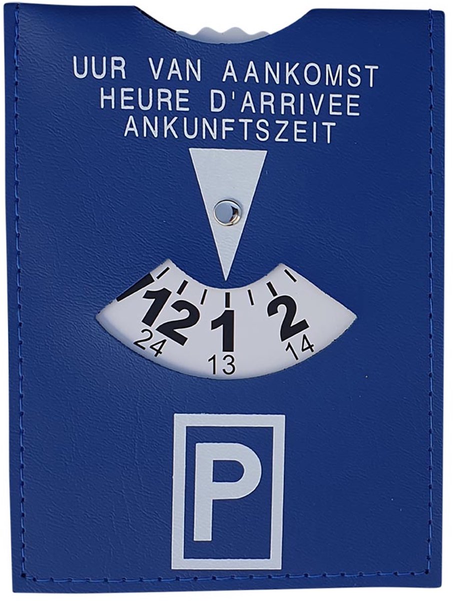 Bronyl parkeerschijf | blauw (conform met Belgische wetgeving)