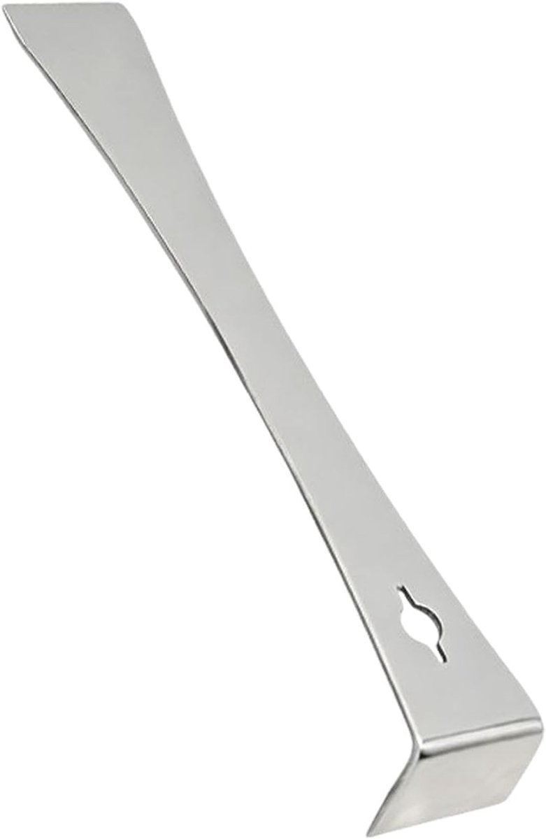 Spijkerverwijderaar Gereedschap - Stickerverwijderaar Staaf - Timmerwerk Klussen - Ergonomische Handgreep - 178 Cm - Zilver