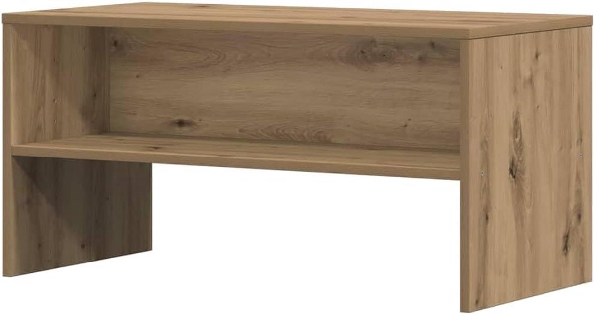 Tv-kast Hout - Tv-meubel Opbergkast - Tv Kijken - Glad Vochtwerend Oppervlak - 80 x 40 x 40 cm