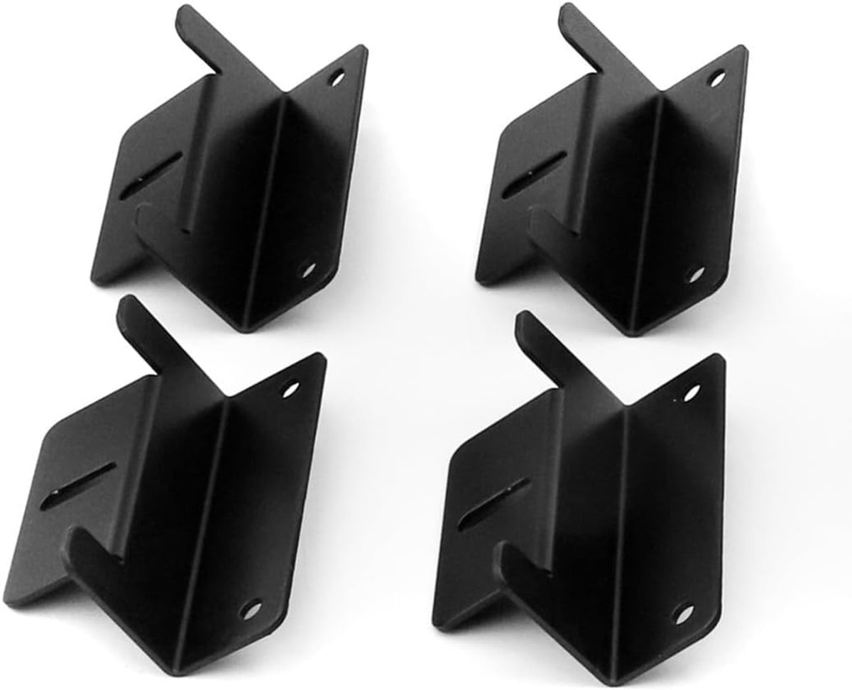 8pcs Solar Panel Bracket Mount PV Module Holder Solar Panel Z Holder with Nuts and Screws Solar Panel Roof Mounting Z - ShopVlot