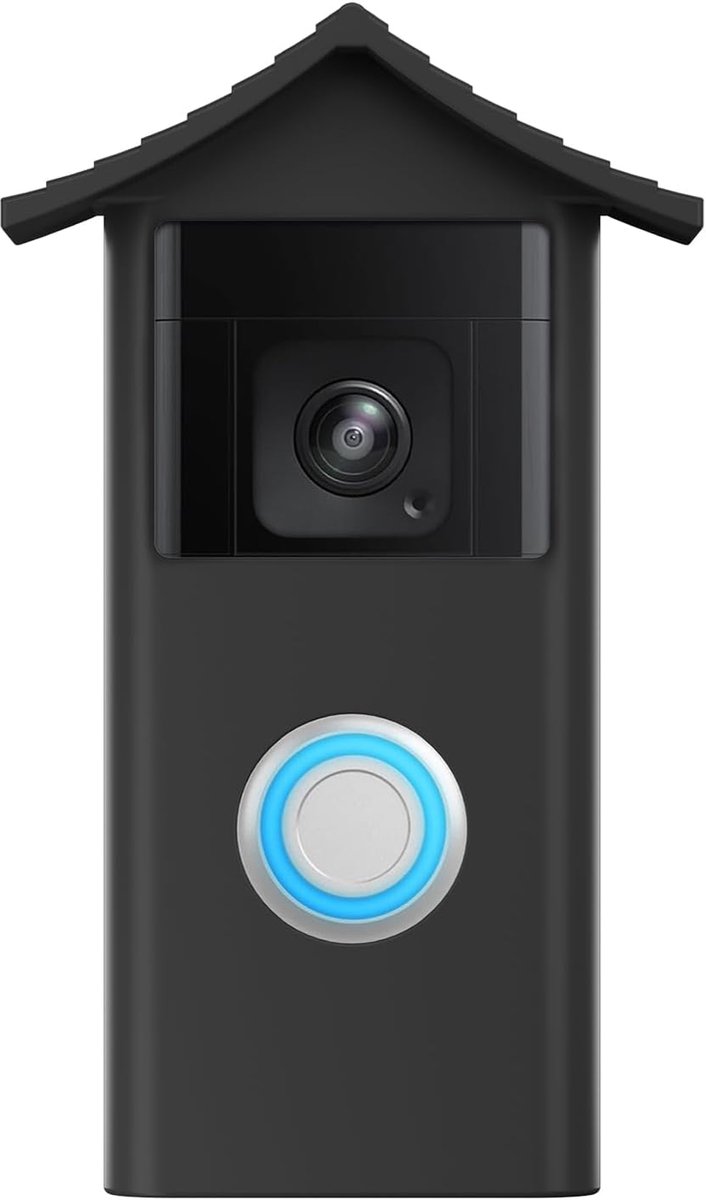 SnelShoppen - Beschermhoes Geschikt voor Ring Batterij Deurbel (2024 release), Silicone Cover Weerbestendig Bescherming Deurbel Silicone Huid Case