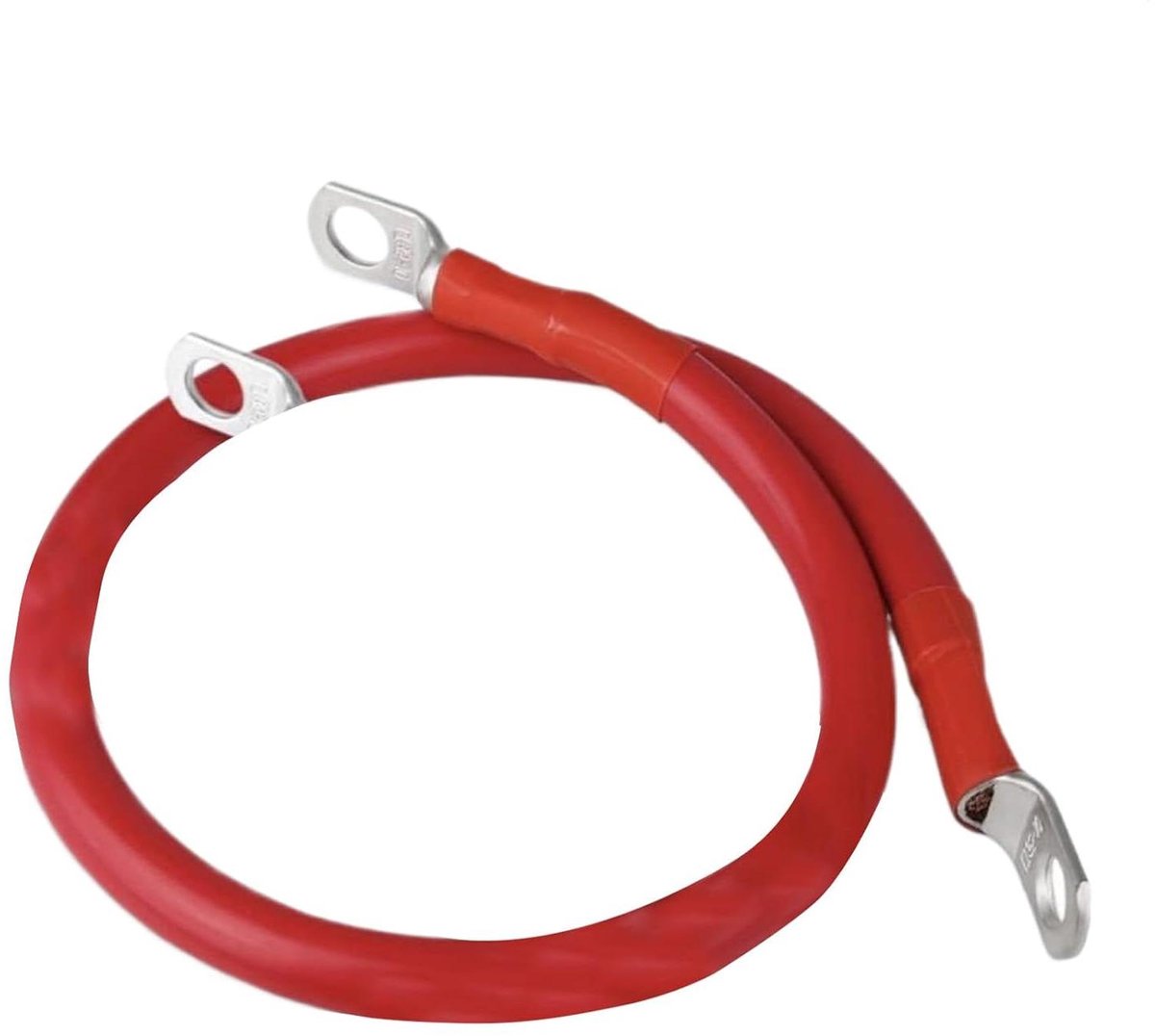 Accukabel Set - Startkabel Overbrugging - Auto Accu Starten - Hoge Koper Geleiding - 4969 cm - Rood
