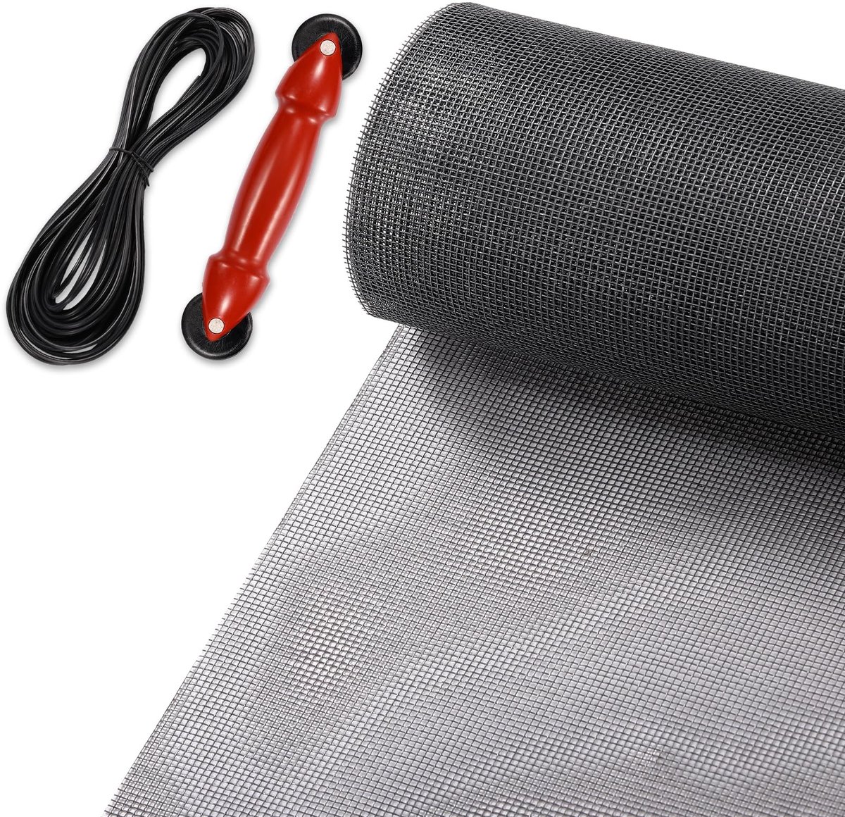 Omgoods - Vliegenscherm Set voor Ramen en Deuren met Compleet Reparatiepakket