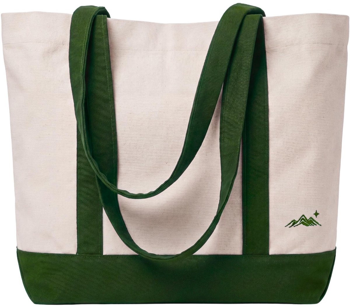 Omgoods - Ruime Draagtas van Canvas met Stabiele Handgrepen