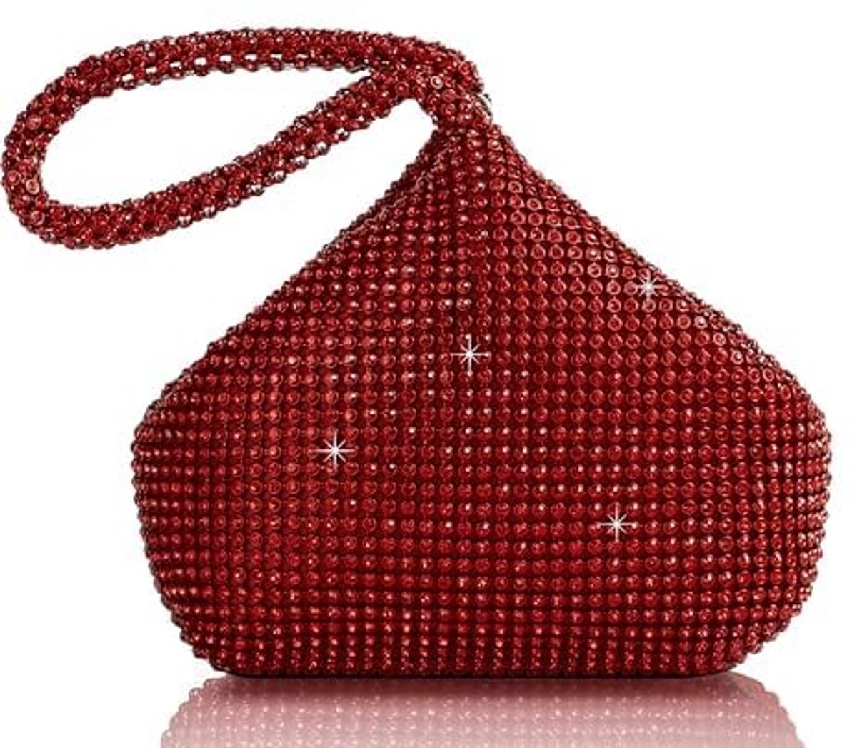 Omgoods - Elegante Clutch Handtas met Strass voor Feest en Bruiloft
