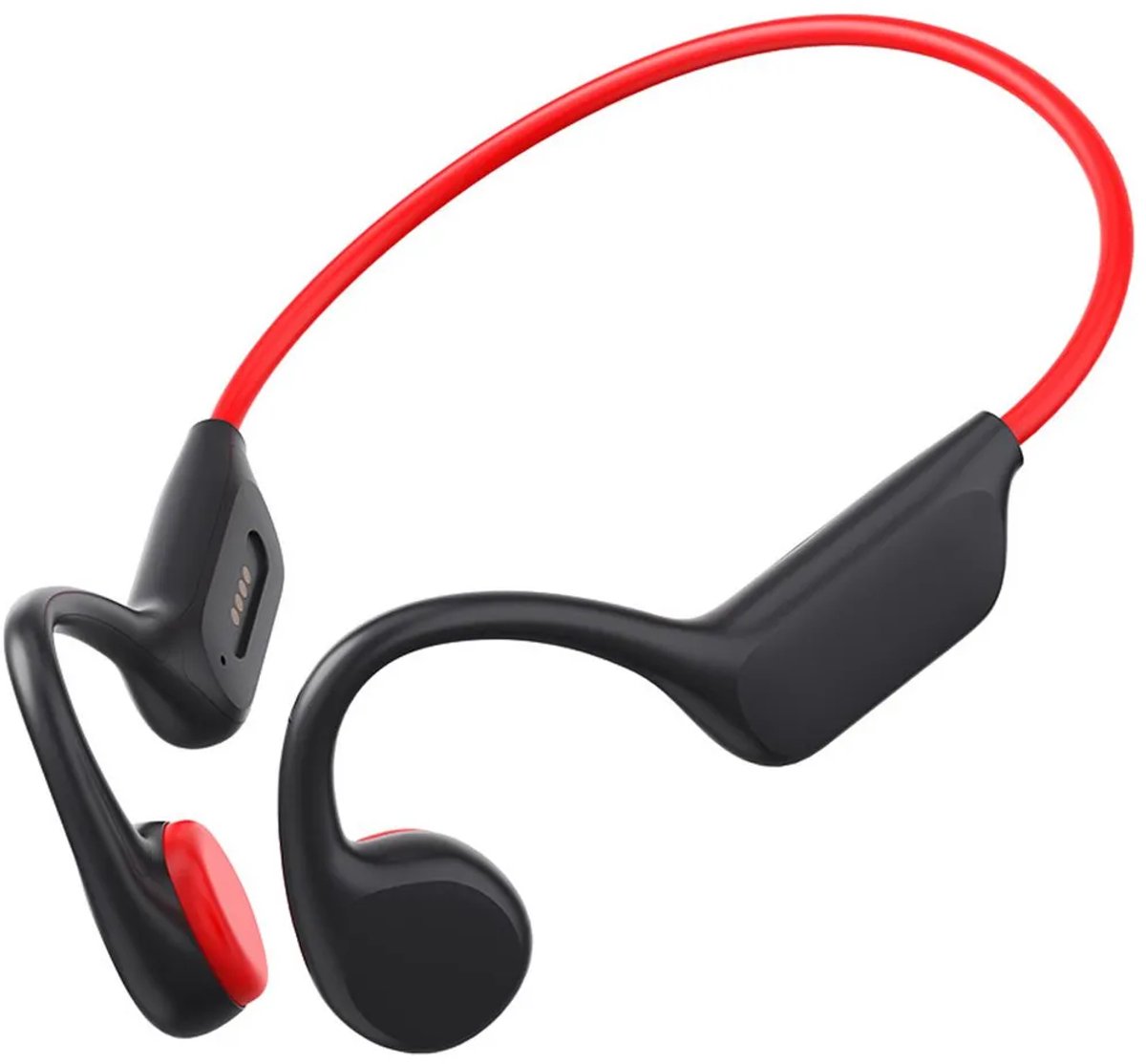 Sportkoptelefoon, bone conduction zwemkoptelefoon, draadloze IPX8 waterdichte open koptelefoon/oordopjes, 32G onderwaterkoptelefoon/oordopjes, 300 uur batterijduur