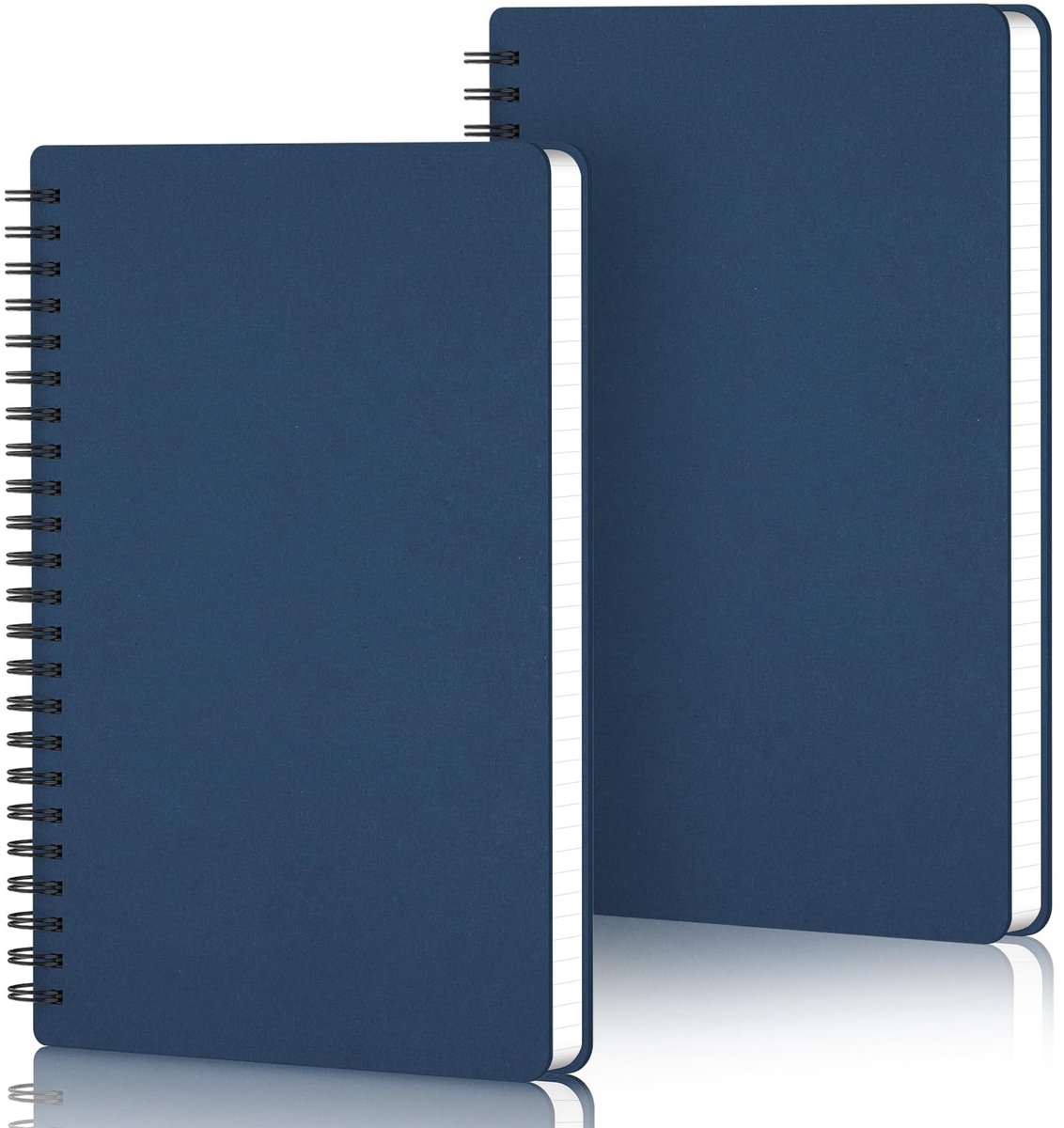Omgoods - Set van 2 A5 Spiral Notitieboeken met Dots
