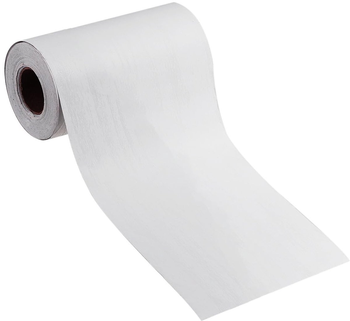 Omgoods - Houtnerf Plakband 8 cm x 10 m voor Meubels en Vloeren, Witte Houtnerf