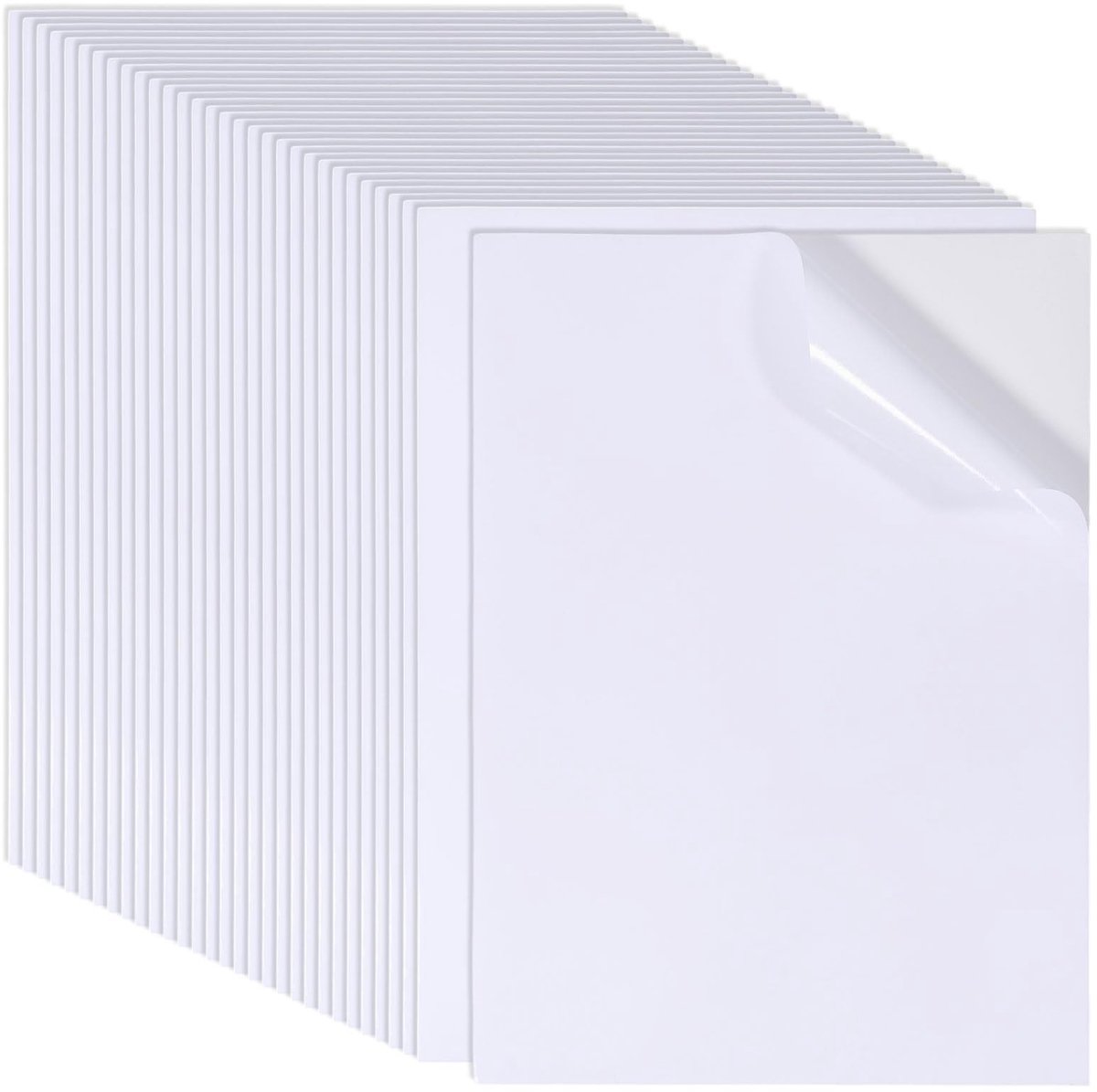 Omgoods - A4 Bedrukbaar Vinyl Stickerpapier 30 Vellen Waterdicht en Sneldrogend
